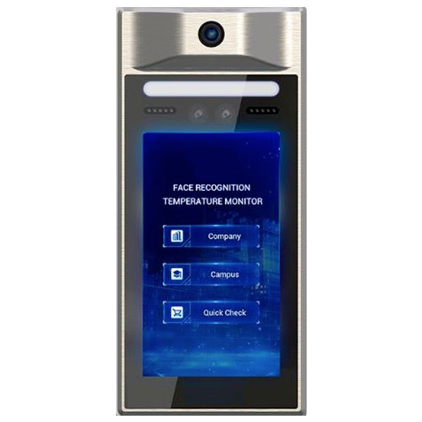 met20 facial recognition scanner with temperature measurement